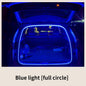 Car high brightness trunk lighting ambient light interior decoration LED wiring free automatic sensing tailgate light strip