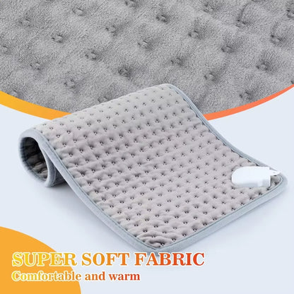 Electric Heating Blanket 2025 New 60*30cm 9 Levels Thermal Pads Heated Mat Soft Safe Winter Body Back Leg Warmer for Home Use