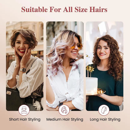 Hair Curler Tourmaline Ceramic 3 Barrel Hair Curling Iron Electric Curl Hair Machine Triple Barrel Hair Curler Hair Styling Tool