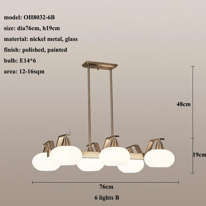 Modern Luster Led Chandelier Lighting Living Dining Room Décor Lights Bedroom Hanging Light Luminaire Home Decor Items Lamps