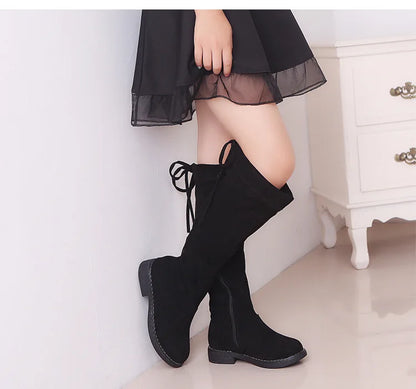 Children Over Knee Boots Girl Shoes Knee Fashion Children Boots Autumn And Winter Princess Girls Boots