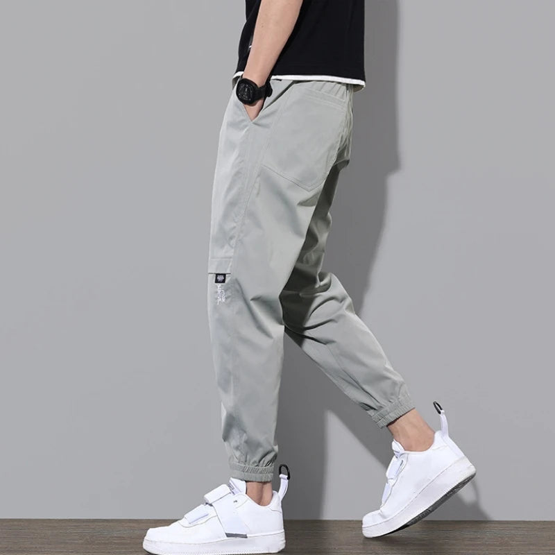 Casual Cargo Pants Men 2025 Hip Hop Streetwear Jogger Pant Fashion Trousers Multi-Pocket Casual Joggers Sweatpants Men Pants
