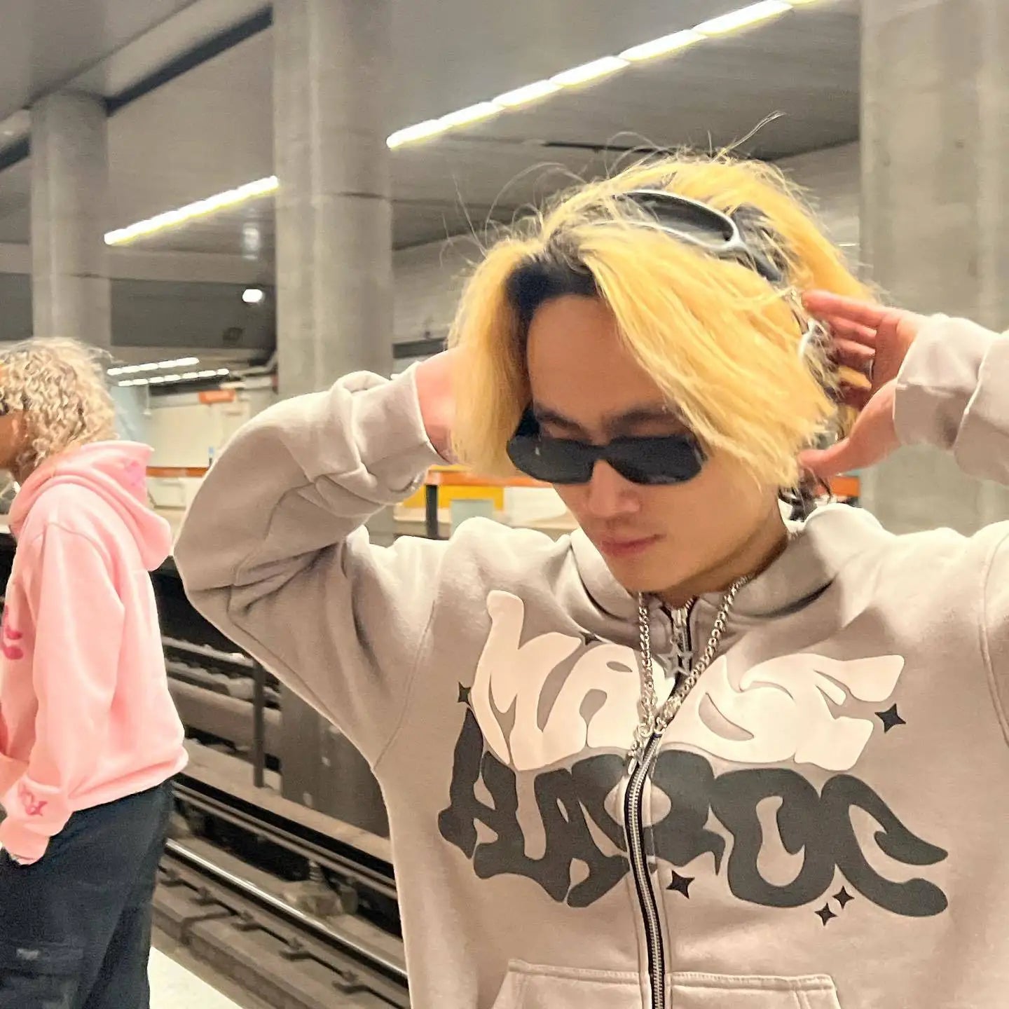 Retro Star and Letter Printed Zipper Hoodies 2025 Spring Autumn Harajuku Y2K Women and Men Fashion Hip Hop Long Sleeve Hooded