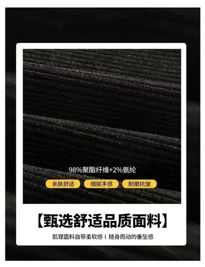 2025 New Design Spring Autumn Straight Sweatpants men baggy pants Men's pants joggers Male Loose Grey Casual Pants for men's