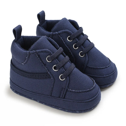 Lucky Blue Four Seasons Baby Soft Sole Walking Shoes for 0-1 Year Old Boys Casual Lightweight Sports Shoes Indoor Walking Shoes