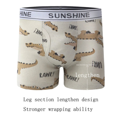 6 Pcs Baby Toddler Boys' Underwear,  100% Cotton Kids Underwear, Little Boys Briefs Soft Dinosaur Boxer Briefs