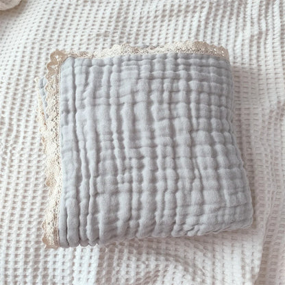 Baby Blanket Newborn 6 Layers Muslin Swaddle Wrap Soft Toddler Kids Bath Towel Infant Baby Crib Stroller Receiving Blankets