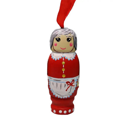 Christmas Novel DIY Funny Santa Ornament Holiday Hanging Christmas Tree Decoration Party Decors