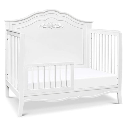 Fiona 4-in-1 Convertible Crib in White Convertible, Adjustable