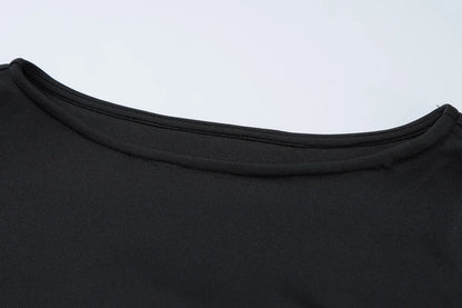 New Knitted Ruffle High Waist Mini Dress Women's Sexy Slim Long Sleeve Short Skirt Bodycon Dress Fall Luxury Crochet Clothes