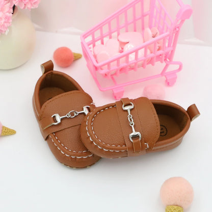 RABEISIR Casual Solid Color Slip On Low Top Loafer Shoes For Baby Boys, Lightweight Comfortable Non Slip Flat Shoes