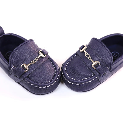 RABEISIR Casual Solid Color Slip On Low Top Loafer Shoes For Baby Boys, Lightweight Comfortable Non Slip Flat Shoes