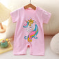 Newborn Baby Boy Girl Letter Print Bodysuit Jumpsuit Clothes Outfit Infant Kids Boys Girls DS19