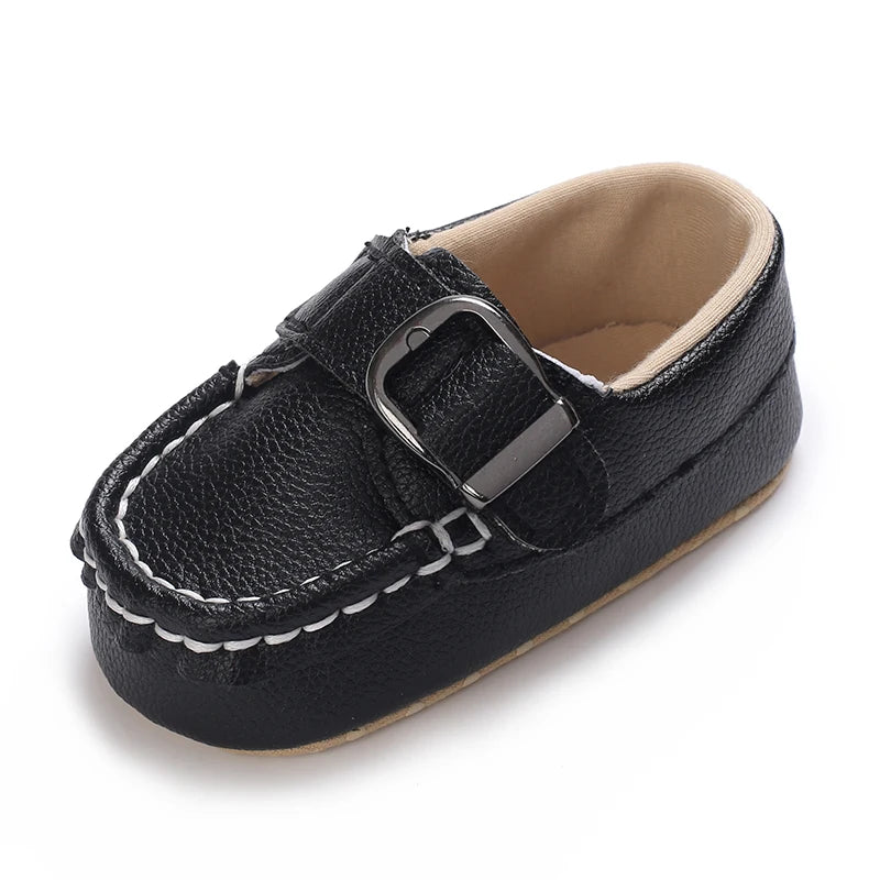 0-18M Baptism Newborn Baby Pre walker Girls Boys Casual Shoes Leather Non-Slip Soft-Sole Infant Toddler First Walkers