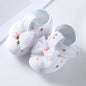 Newborn Baby Girl Pearl Floral Shoes Toddler Girl Booties Infant Baby Bowknot Crib Shoes Soft Sole Party Pre walker First Walkers
