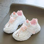 Kids Sneakers for Girls and Boys Summer New Casual Sports Shoes Comfortable Breathable Running Shoes White Flats Size 26~37#