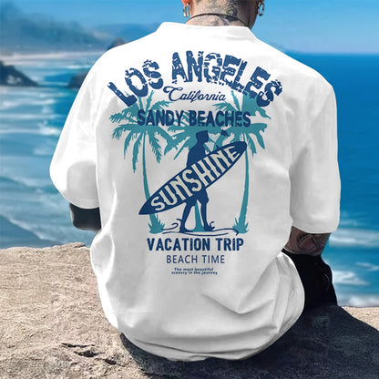 Casual Men's T-Shirt 3d Print Short Sleeve Street Fashion Man Clothing Simple Loose Oversizeed Tees For Men Breathable T Shirts