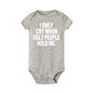 I Only Cry When Ugly People Hold Me Funny Baby Bodysuits One Piece Jumpsuit Clothes Toddler Boy Girl Unisex Short Sleeve Outfits