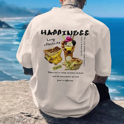 Casual Men's T-Shirt 3d Print Short Sleeve Street Fashion Man Clothing Simple Loose Oversizeed Tees For Men Breathable T Shirts