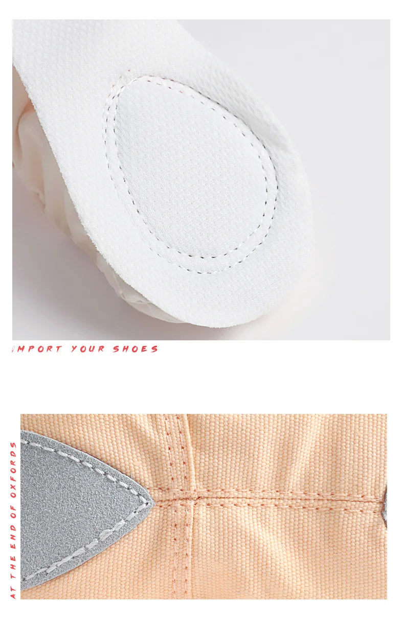 Girls Kids Pointe Shoes Dance Slippers High Quality Ballerina Practice Shoe For Ballet 6 color Ballet Dancer Professional Shoe