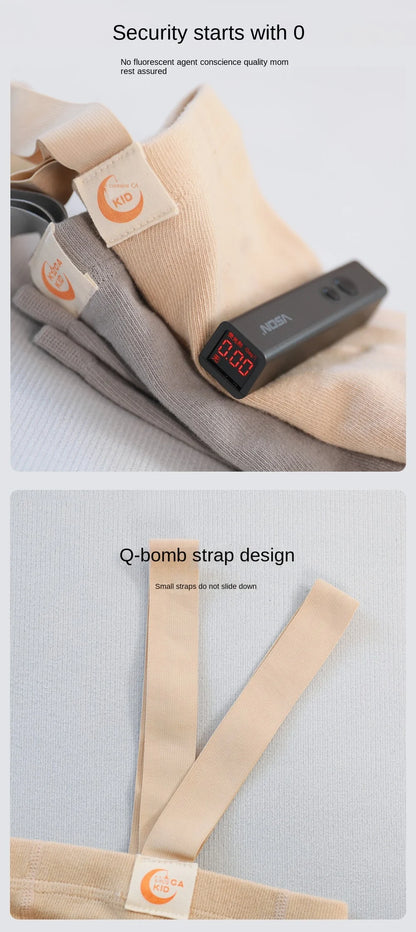 2025 Spring Fashion Boy Baby Solid High Waist Overalls Girl Children Cotton Leggings Infant Casual Suspenders Pants Kid Trousers