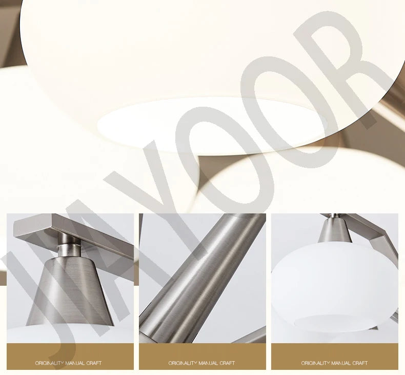 Modern Luster Led Chandelier Lighting Living Dining Room Décor Lights Bedroom Hanging Light Luminaire Home Decor Items Lamps