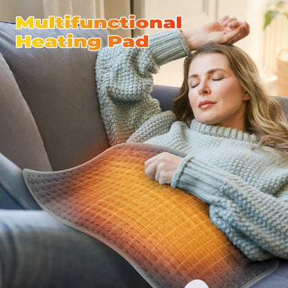 Electric Heating Blanket 2025 New 60*30cm 9 Levels Thermal Pads Heated Mat Soft Safe Winter Body Back Leg Warmer for Home Use