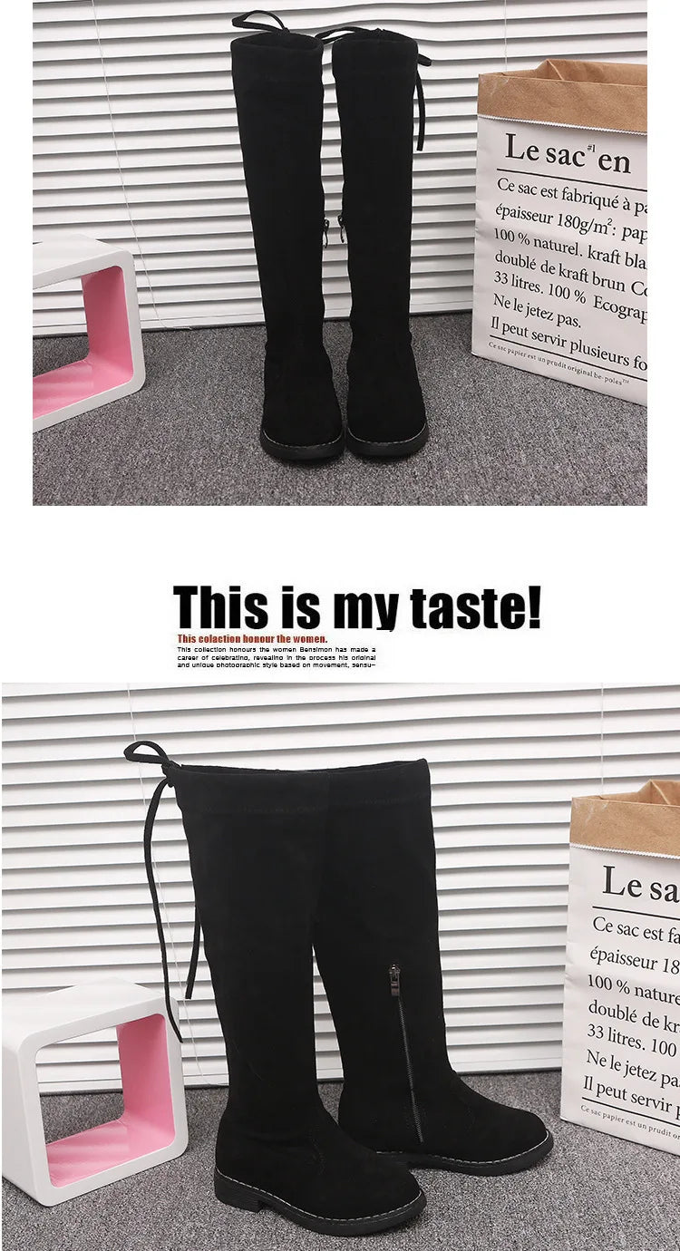 Children Over Knee Boots Girl Shoes Knee Fashion Children Boots Autumn And Winter Princess Girls Boots