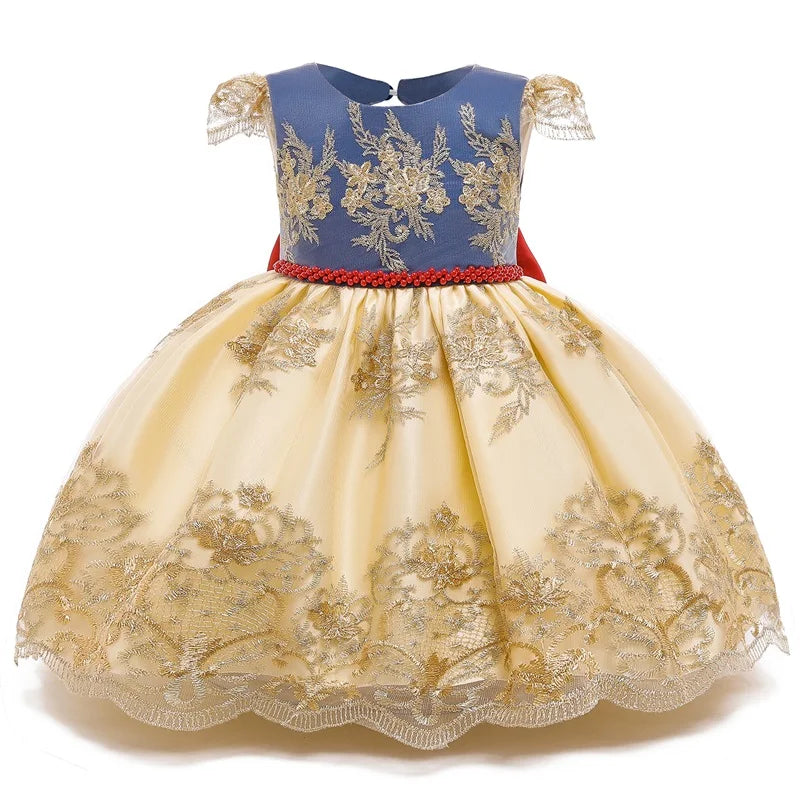 Baby Girls Christmas Dress 3 6 9 12 18 24 Months Toddler Newborn Lace Princess Dress 1 Year Old Birthday Party New Year Costume