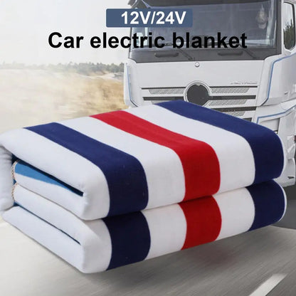 Heated Car Blanket Electric Waterproof Warming Throw With 3 Temperature Settings Electric Warming Blankets For Vehicle Interior