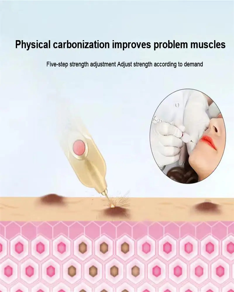 Home beauty device to eliminate facial blemishes