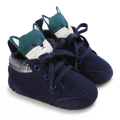 Lucky Blue Four Seasons Baby Soft Sole Walking Shoes for 0-1 Year Old Boys Casual Lightweight Sports Shoes Indoor Walking Shoes