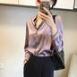 Fashion Spring Shirt And Blouses New Sweater Cardigans Woman Top Knitted Korean Long Sleeve Lapel Button Elegance Sweet Coats