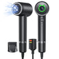Hair Dryer, Negative Ionic Blow Dryer 120000 RPM Brushless Motor 40M/S Fast Drying High-Speed Low Noise Thermo-Control Hairdryer