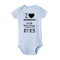I LOVE MOM & DAD I'm The Best Thing To Come Out of 2025 Baby Romper Newborn Summer Jumpsuit Outfit Infant Short Sleeve Bodysuit