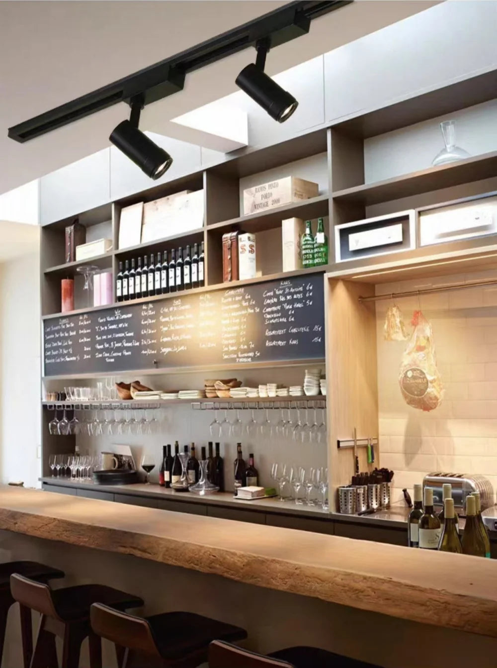 LED Focusing Exhibition Spotlight Shop Gallery Museum Adjustable Angle Wall Wash Light