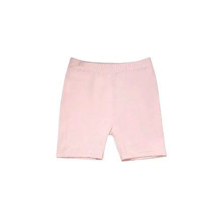 Summer Girls' Safety Shorts Soft Modal Candy Color Solid Color Kids' Leggings Casual Comfortable Underwear Girls Aged 3-12