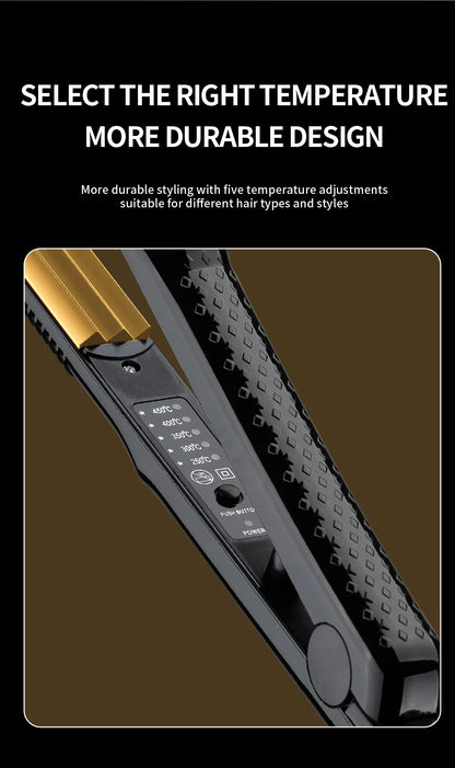 Hair Curler Iron Electric Corrugated Plate Hair Curling Iron Curls Volume Styling Tools