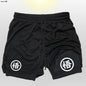 Goku Anime Running Shorts Men Fitness Gym Training 2 in 1 Sports Shorts Quick Dry Workout Jogging Double Deck Shorts
