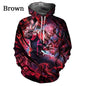 Anime Manga Jujutsu Kaisen Pattern Men's Hoodie Satoru Gojo Sweatshirt 3D Print Men's Hoodie Fashion Pullover New Men's Clothing