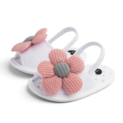 Summer New Sunflower Baby Sandals Soft Bottom Baby Toddler Shoes 0-1 Years Old Baby Girls  Baby Shoes Girls  Baby Boy Shoes