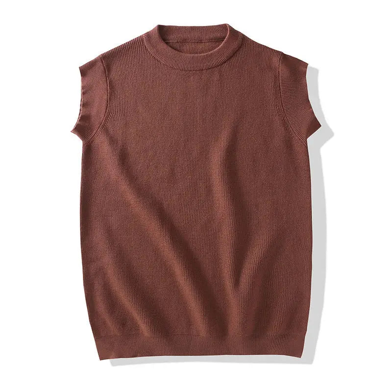 Men Knit Sweater Vest ins sweater vest Korean fashion clothes