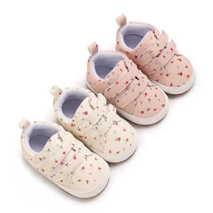 0-18M baby shoes for girls newborns and toddler casual and comfortable cotton soles non slip canvas shoes first generation