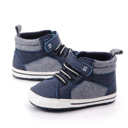 Baby Sneaker Causal Shoes High Quality Soft and Warm Anti-slip for Spring and Autumn 0-18 Months Newborn First Step Baby Shoes
