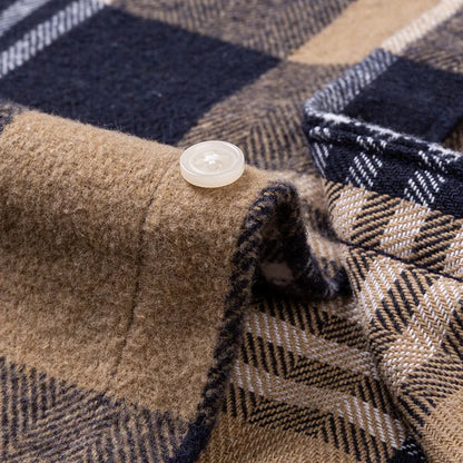 New in shirt plus size 7xl100%cotton long-sleeve shirts for men slim fit casual plain shirt soft kerokan designer plaid clothing