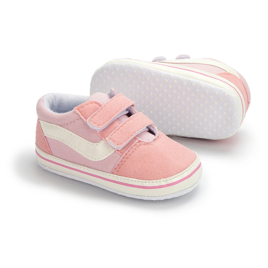 Meckior New Baby Canvas Sneakers Anti-slip Soft Plaid Baby Boy Girl Shoes Newborns First Walkers Infant Baby Unisex Casual Shoes