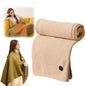 Heated Shawl Wrap for Cold Winter USB Heated Blanket Soft 3 Heat Level Warm Scarf