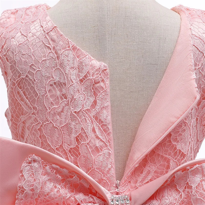 Baby Girls Christmas Dress 3 6 9 12 18 24 Months Toddler Newborn Lace Princess Dress 1 Year Old Birthday Party New Year Costume