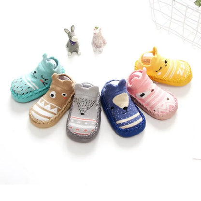 Baby newborn shoes 0-6-12 months boy and girl 0-1 years old soft soled pre-toddler cotton shoes