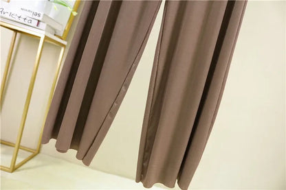 Female Home Clothes 2 Pieces Set Lady Home Suit Summer Women Lounge Wear Autumn Loose Home wear Suit for Women Pajamas Pants Set